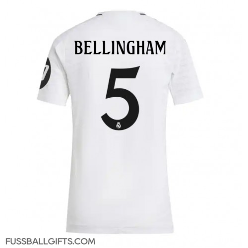 Real Madrid Jude Bellingham #5 Fußballbekleidung Heimtrikot Damen 2024-25 Kurzarm